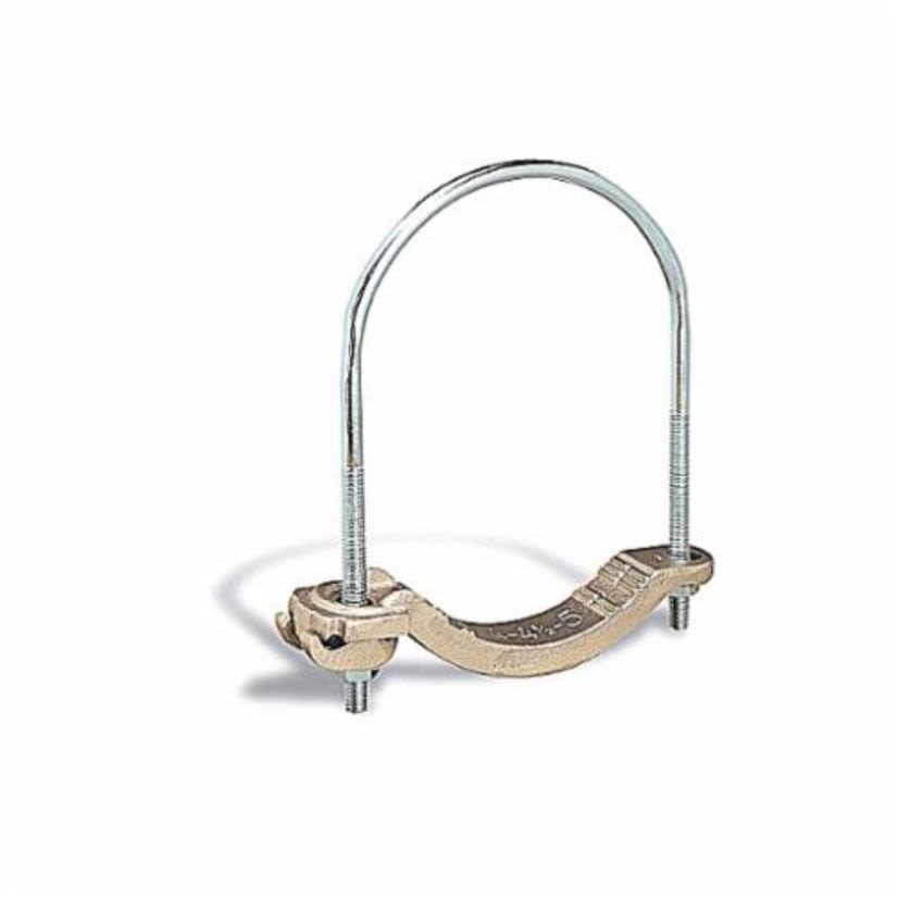 Thomas & Betts Furseweld® 3906-TB Non-Insulated Water Pipe Grounding Clamp, 4 to 4/0 AWG Conductor, Bronze